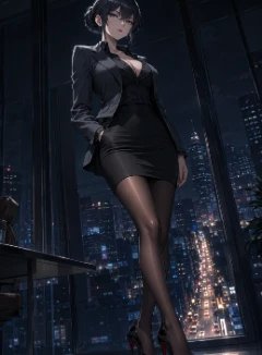 自愿成为下属性奴的总裁，最终沦为公司的公用肉便器